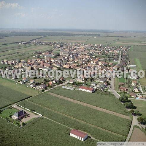 Photo aérienne de Dessenheim