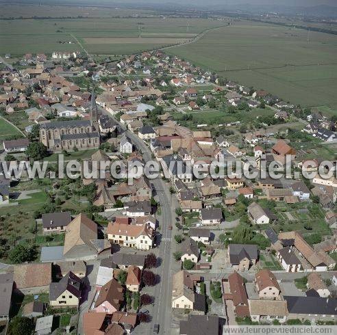 Photo aérienne de Dessenheim