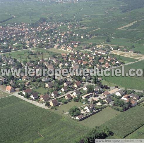 Photo aérienne de Eguisheim