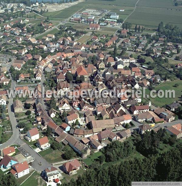 Photo aérienne de Herrlisheim-près-Colmar