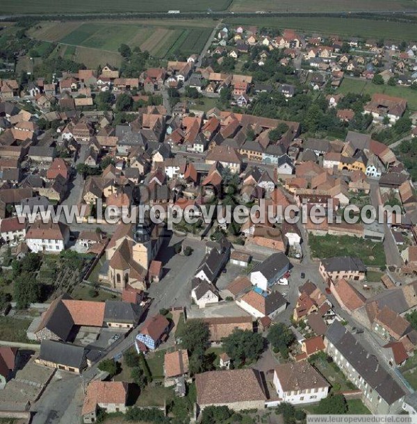 Photo aérienne de Sainte-Croix-en-Plaine