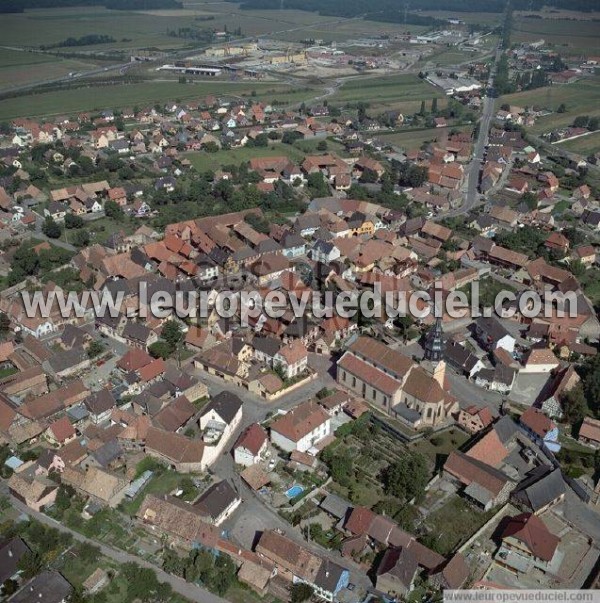 Photo aérienne de Sainte-Croix-en-Plaine