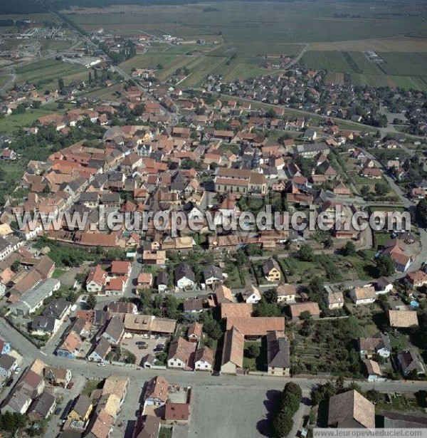 Photo aérienne de Sainte-Croix-en-Plaine