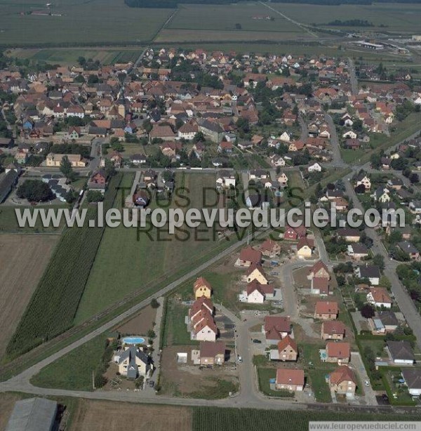 Photo aérienne de Sainte-Croix-en-Plaine