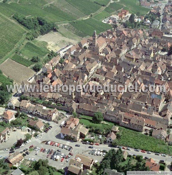 Photo aérienne de Riquewihr