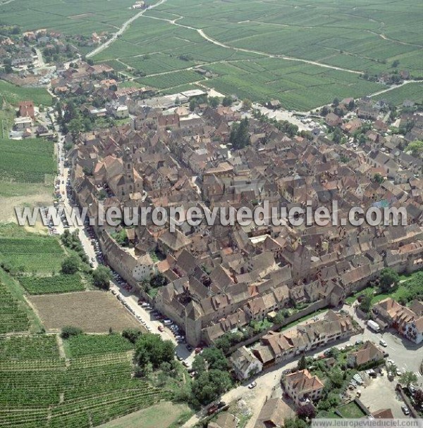 Photo aérienne de Riquewihr