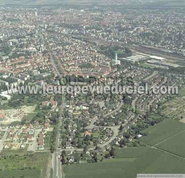 Photo aérienne de Colmar