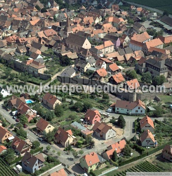 Photo aérienne de Kientzheim