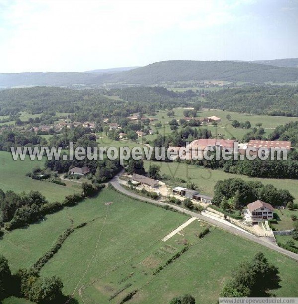 Photo aérienne de Montrevel