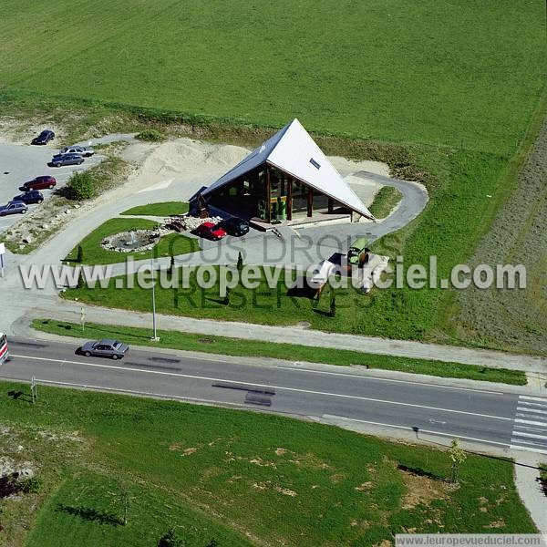 Photo aérienne de Pontarlier