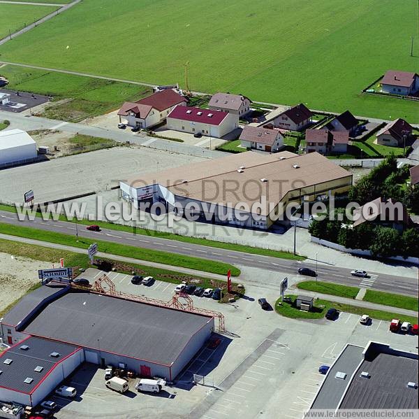 Photo aérienne de Pontarlier