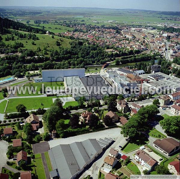 Photo aérienne de Pontarlier