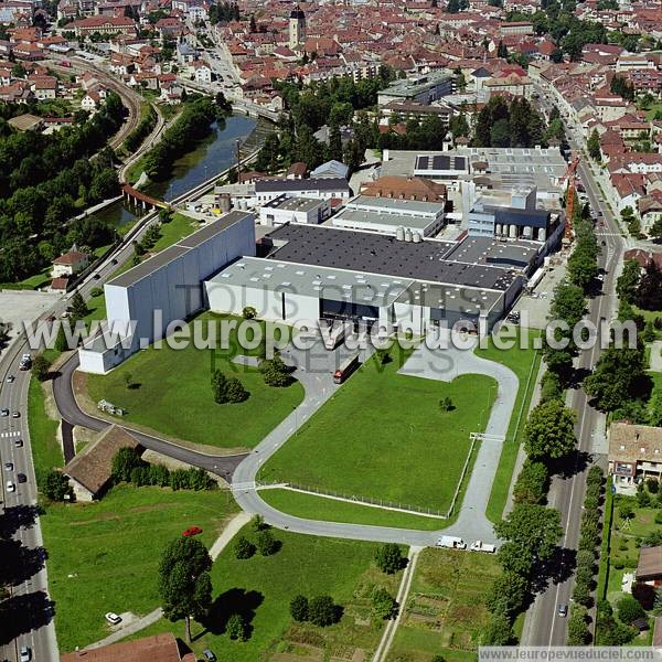 Photo aérienne de Pontarlier