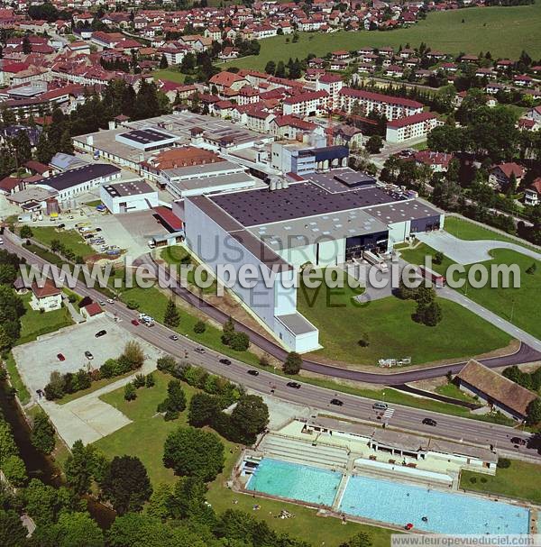 Photo aérienne de Pontarlier