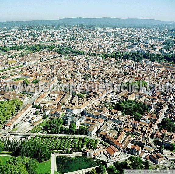 Photo aérienne de Besançon Photo aérienne de Besançon