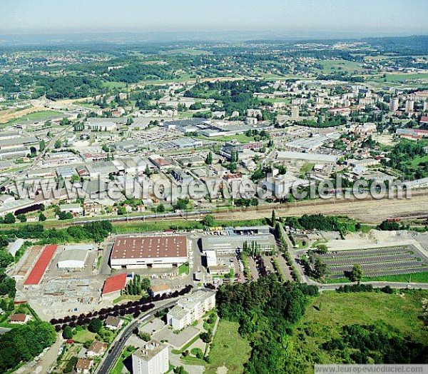 Photo aérienne de Besançon Photo aérienne de Besançon