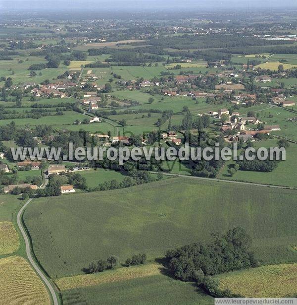 Photo aérienne de L'Abergement-de-Cuisery