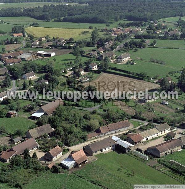 Photo aérienne de L'Abergement-de-Cuisery