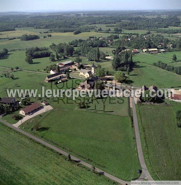 Photo aérienne de L'Abergement-de-Cuisery