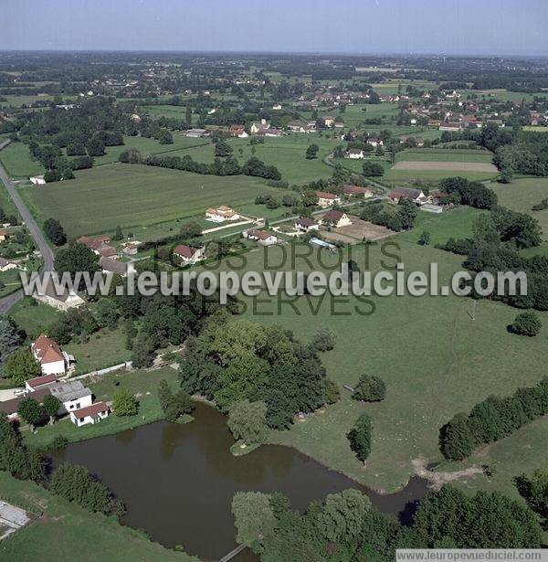 Photo aérienne de L'Abergement-de-Cuisery