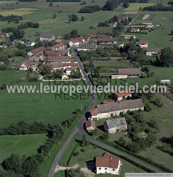 Photo aérienne de L'Abergement-de-Cuisery