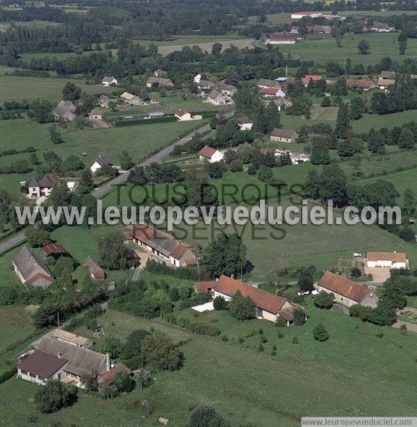 Photo aérienne de L'Abergement-de-Cuisery