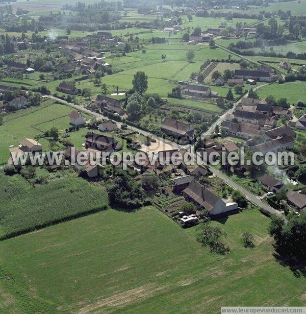 Photo aérienne de L'Abergement-de-Cuisery