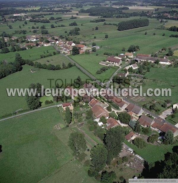 Photo aérienne de L'Abergement-de-Cuisery