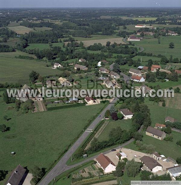 Photo aérienne de L'Abergement-de-Cuisery