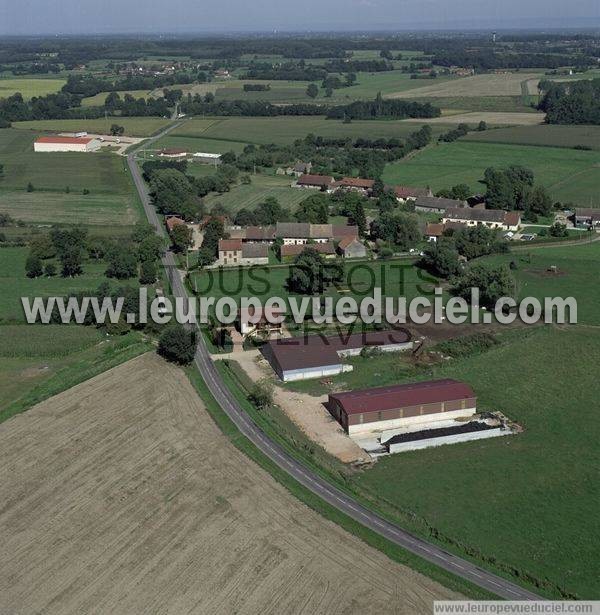 Photo aérienne de L'Abergement-de-Cuisery