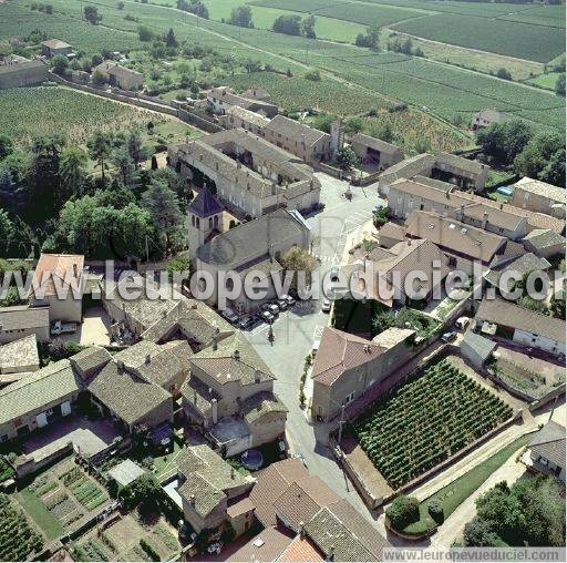 Photo aérienne de Chaintré