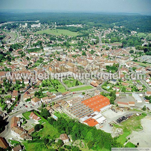 Photo aérienne de Luxeuil-les-Bains