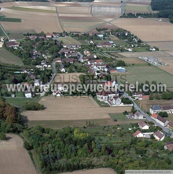 Photo aérienne de Champvallon