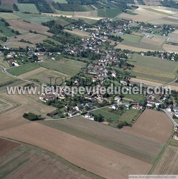 Photo aérienne de Champvallon