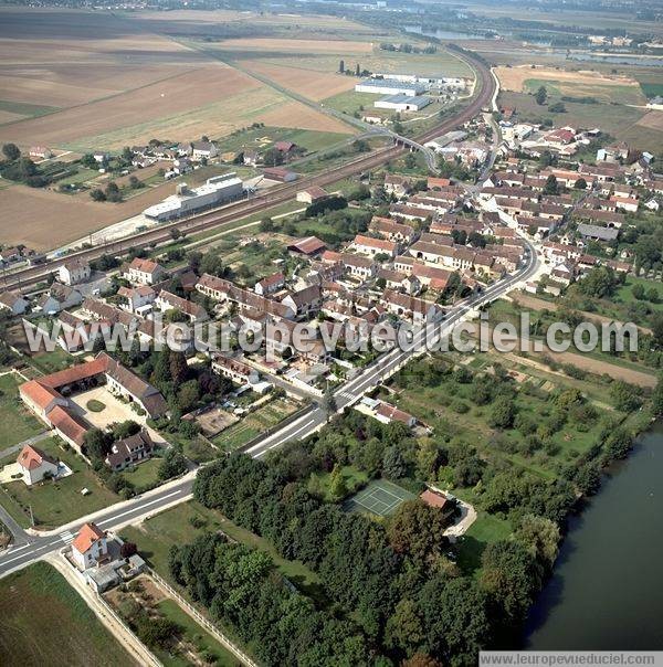 Photo aérienne de tigny