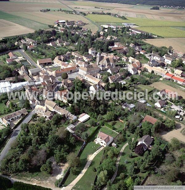 Photo aérienne de Villethierry