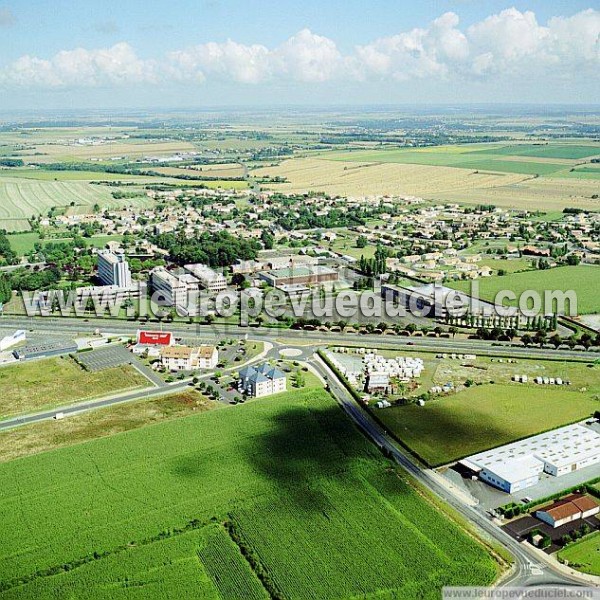 Photo aérienne de Niort