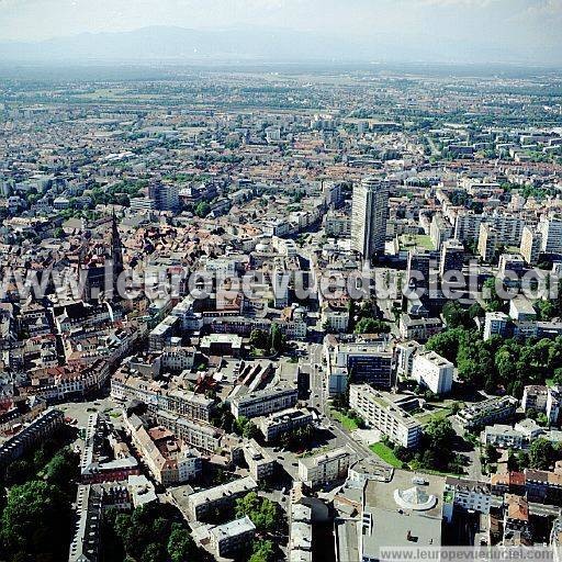 Photo aérienne de Mulhouse