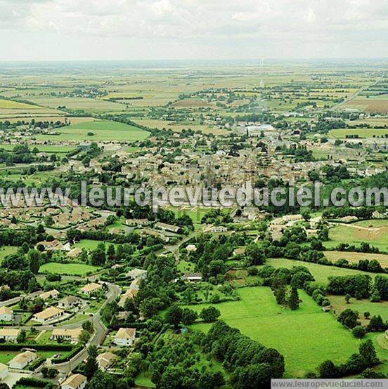Photo aérienne de Celles-sur-Belle