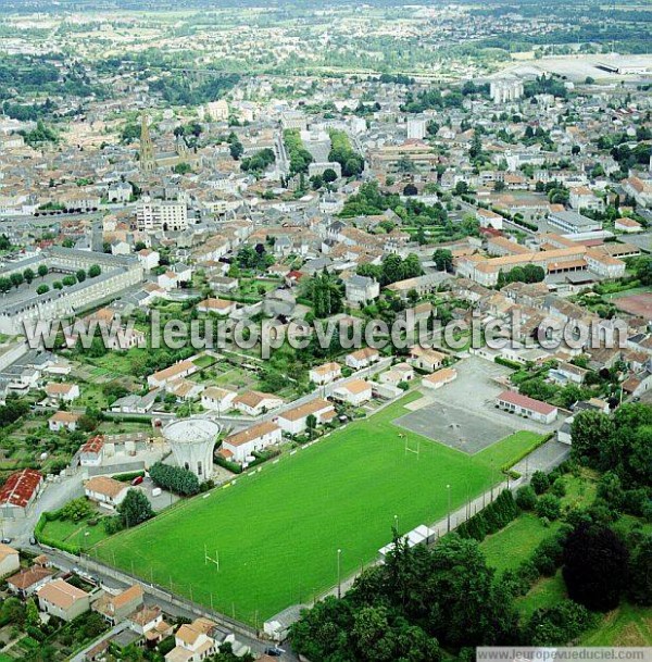 Photo aérienne de Parthenay