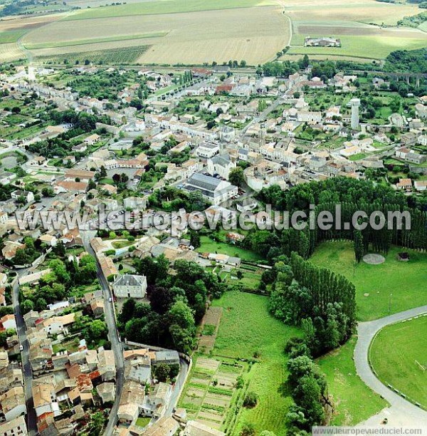 Photo aérienne de La Crche