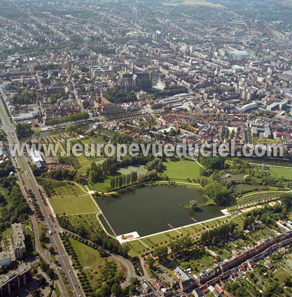 Photo aérienne de Amiens