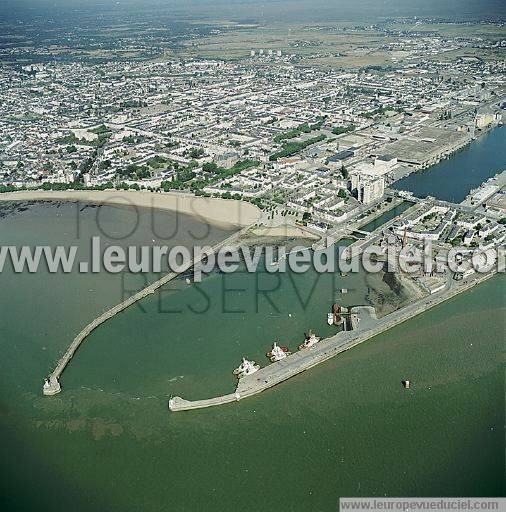 Photo aérienne de Saint-Nazaire