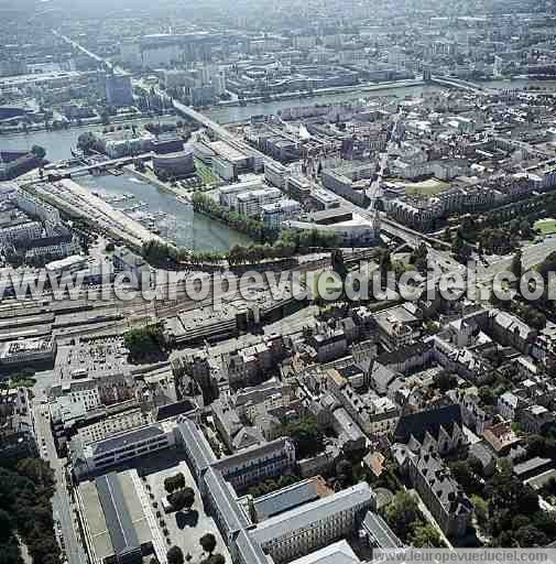 Photo aérienne de Nantes