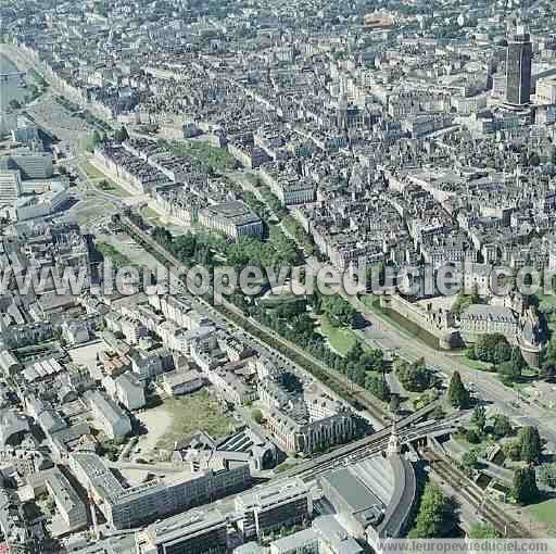 Photo aérienne de Nantes