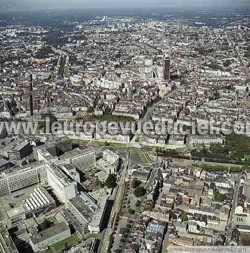 Photo aérienne de Nantes