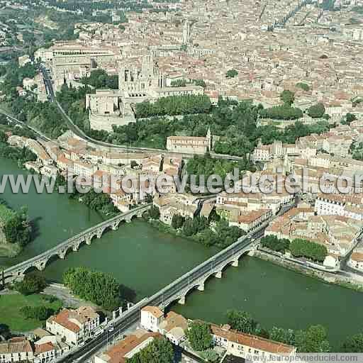 Photo aérienne de Bziers