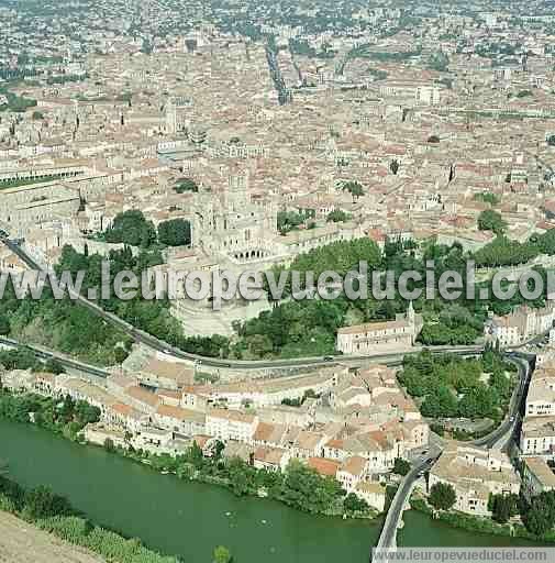 Photo aérienne de Béziers