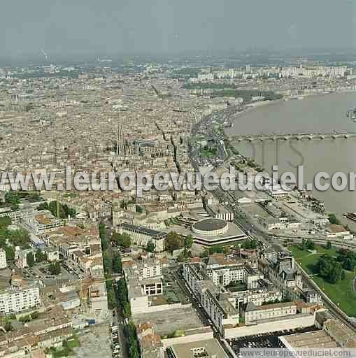 Photo aérienne de Bordeaux