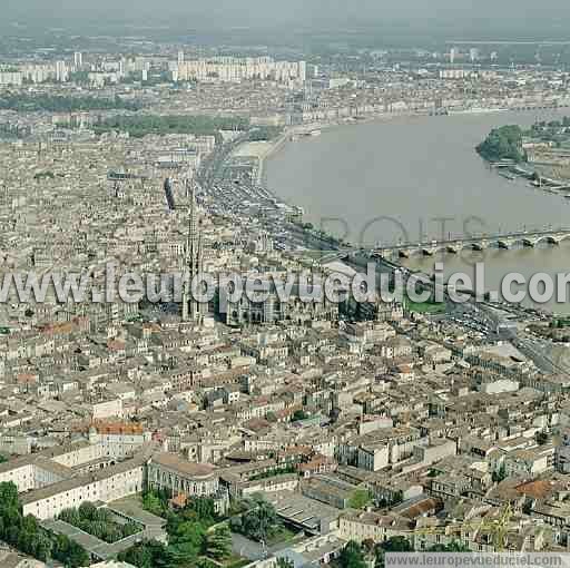 Photo aérienne de Bordeaux